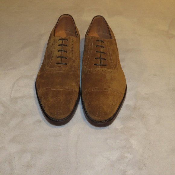 Ralph Lauren Purple Label Snuff Denver Suede Leather Dress Shoe 7.5 D NIB $1,250 s7-1504323_lifestyle?$rl_4x5_zoom$ main image 4
